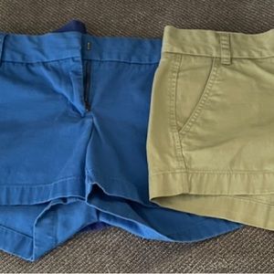 Bundle of 3 - J.Crew Chino Size 2 Shorts